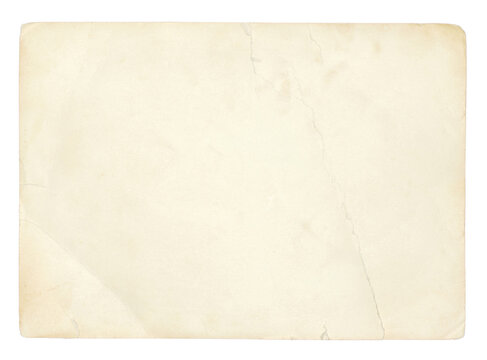old paper texture on white