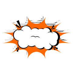 Comic Cloud Explosion