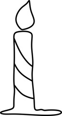 Doodle Birthday Icon