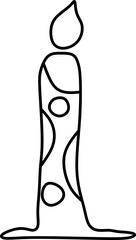 Doodle Birthday Icon