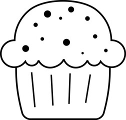 Doodle Birthday Icon