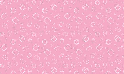 Soft Blush Pink Seamless Pattern with Abstract Element Pattern background