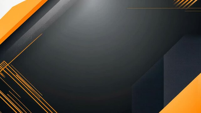 professional back drop for project and business, clean minimal geometric background white black yellow color	
