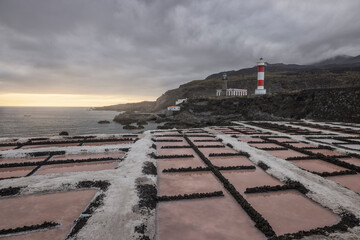 Salinas de Fuencaliente en la palma