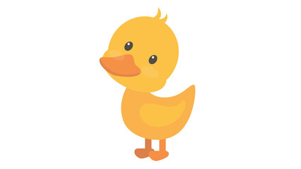 Cute Yellow Duckling