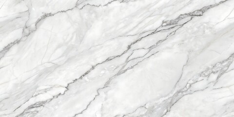 Best Elegant Seamless White Marble Texture with Subtle Gray Veins – Realistic Stone Background for Interior Flooring and Luxury Wall Design