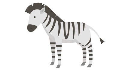 Cute Zebra Illustration