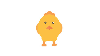 Cute Little Chick Illustration