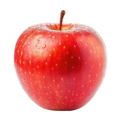 Fresh, ripe red apple