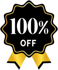 Black Friday 100% OFF Label