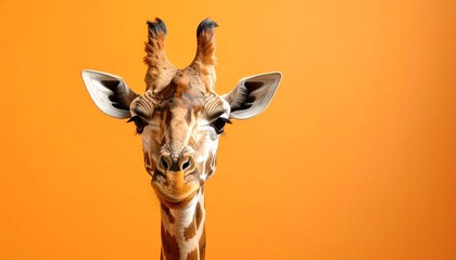 Obraz premium giraffe close up