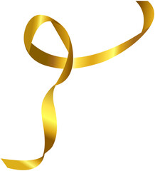 Luxury Gold Ribbon Decoration  
