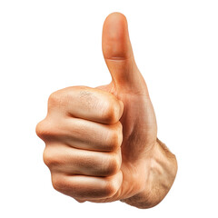 Hand giving a thumbs up gesture