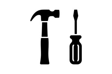 Hammer and screwdriver tools for home improvement