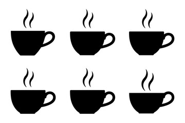 Coffee cups hot drink beverage caffeine morning time