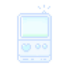 ピクセルアートなミニミニゲームマシン★PNG