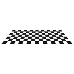 Fototapeta premium checkered line element