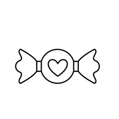 Birthday Candy Outline