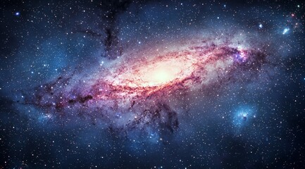 Obraz premium Explore the mysteries of the galaxy and its stunning constellations.