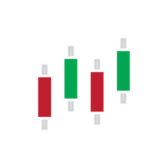 trading charts color