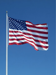 Obraz premium usa flag