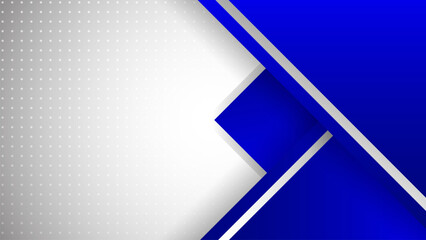 Blue and White Abstract Background for Background Slide etc