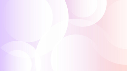 Abstract design with white circles on pink background. Suitable for digital art projects, website backgrounds, and modern graphic designs.