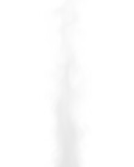  thick, flowing trail of smoke and vapour with dynamic motion ideal for PNG illustrations in comic-style designs, environmental concepts, or abstract exhaust effects