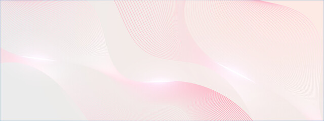 Pink and white wavy lines suitable for background designs, packaging, textiles, and abstract concepts with a modern touch.