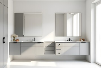 Stylish Modern Bathroom with Elegant Fixtures