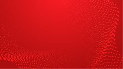 Red abstract background with a pattern of dots. Suitable for graphic design projects, digital art, presentations, and website backgrounds.
