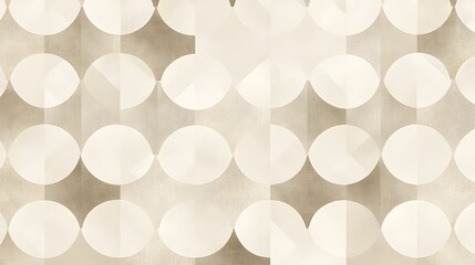 Abstract geometric pattern in beige and cream tones.