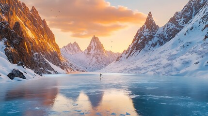 sunrise in the mountains © Uzma