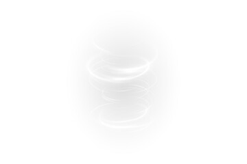 glowing winter twister with sparkling snowflakes and icy wind—ideal for PNG fantasy scenes, magical blizzards, or dynamic Christmas designs full of motion and light