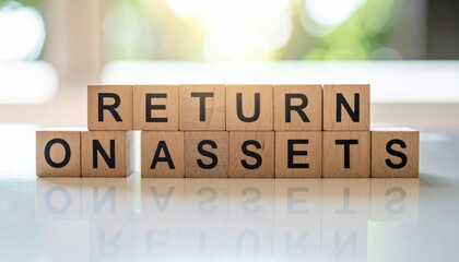 Analyzing return on assets insights and strategies for business growth office closeup professional financial