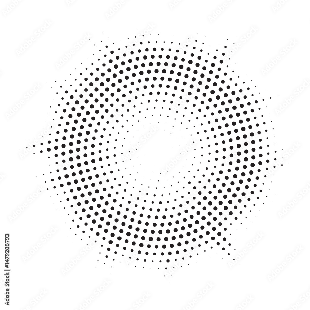 Poster burst halftone light effect. glowing light burst. abstract grunge halftone dots background. vector i