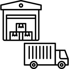 Shipping Dock Icon