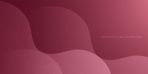 Abstract colorful wave red realistic background. Simple wave pattern elegant design. Eps10 vector