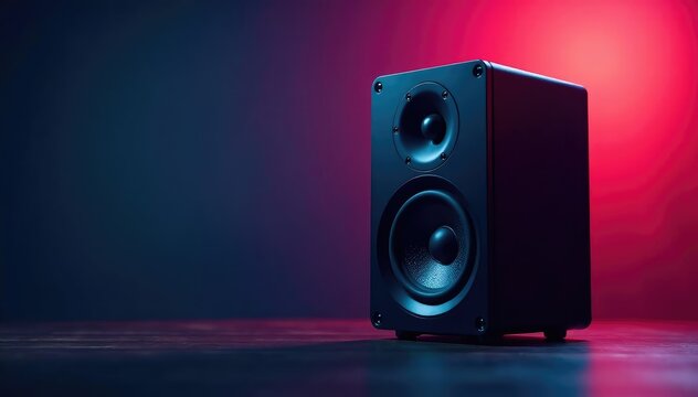 High-quality audio speakers, showcasing rich sound and sleek design , high end audio, portable speaker