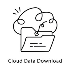 Diamond Vector Outline Style Icon. Eps 10 file