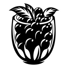 vector illustration of boba tea