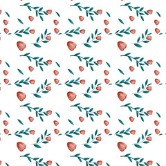 seamless pattern with colorful confetti