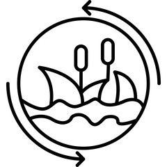 Wetland Protection Icon