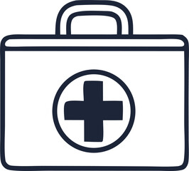 Fototapeta premium first aid kit box PNG