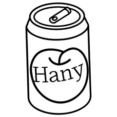 bottle of hany