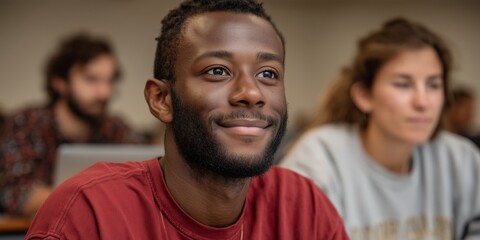 Engaged students collaborating in a virtual lab session for innovative learning
