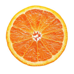 Close-up citrus slice