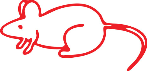 : Mouse simple icon. Vector ICON all icon Viktor 
