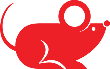 : Mouse simple icon. Vector ICON all icon Viktor 