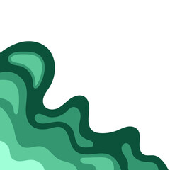 Obraz premium Topography Corner